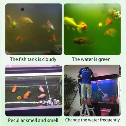 Aquarium Purifying Tablets – Safe for All Types of Fish | 1 to 4 tabs per tank