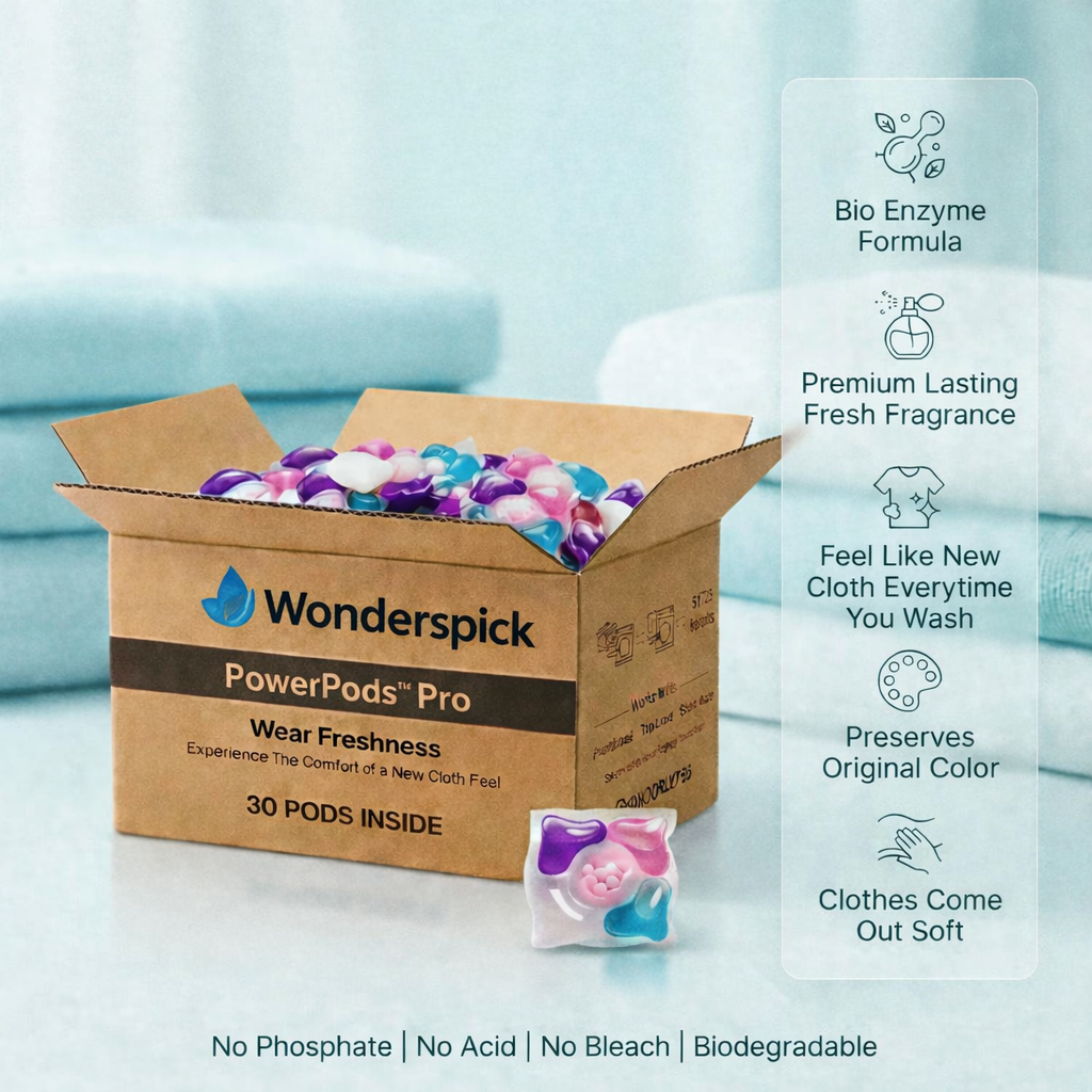 5-in-1 Washing Machine Laundry PowerPods Pro