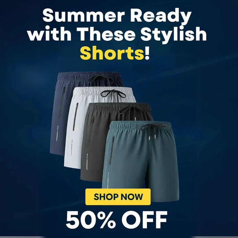 Men’s Premium High-Quality Stretchable Shorts | Pack of 4